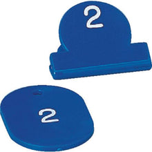 โหลดรูปภาพลงในโปรแกรมดูแกลเลอรี แท็กผู้ปกครองและเด็ก TRUSCO 1 ถึง 10 สีขาว
