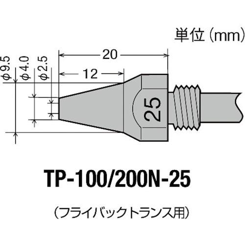 グット　ＴＰ－１００用　替ノズル　φ２．５