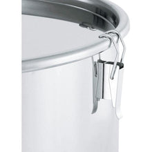 Load image into gallery viewer, NITTO stainless steel tank tapered catch clip type airtight tank (with lid) 150L
