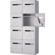 Load image into gallery viewer, TRUSCO personal locker 2 rows 4 steps for 8 people with slot H1830
