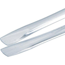 Load image into gallery viewer, TRUSCO transparent plastic tweezers 120 mm round tip flat type
