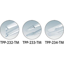 Load image into gallery viewer, TRUSCO transparent plastic tweezers set of 5
