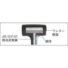 Tải hình ảnh vào trình xem thư viện, HAMMER CASTER không sốc TRUSCO Urethane #1 1/2
