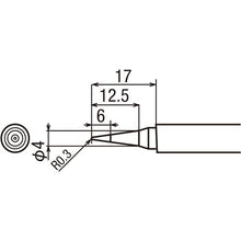 Tải hình ảnh vào trình xem thư viện, Đầu tip thay thế TRUSCO loại SB cho T90
