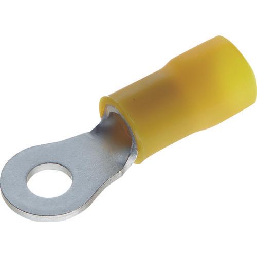 TRUSCO crimp terminal with insulation coating, expanded tube type, round type, 100 pieces