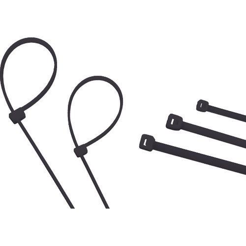 ＴＲＵＳＣＯ　ケーブルタイ　幅８．０ｍｍＸ４５０ｍｍ　最大結束Φ１２０　耐候性　５０本入