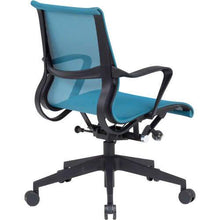 โหลดรูปภาพลงในโปรแกรมดูแกลเลอรี ทรุสโก้ เก้าอี้สำนักงานตาข่ายล้วน สีน้ำเงิน
