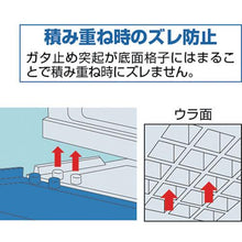 画像をギャラリービューアに読み込む, ＴＲＵＳＣＯ　α折りたたみコンテナ　２０Ｌ　ダークブルー
