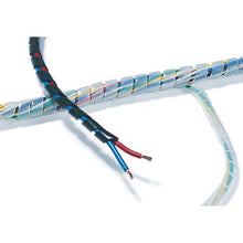 画像をギャラリービューアに読み込む, ヘラマンタイトン　スパイラルチューブ　（ポリエチレン製）　乳白　長さ５０ｍ
