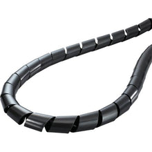 画像をギャラリービューアに読み込む, ヘラマンタイトン　スパイラルチューブ　（ポリエチレン製　耐候グレード）　黒　長さ１００ｍ
