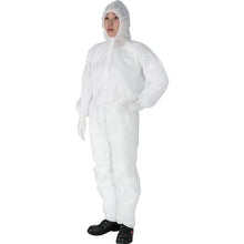 โหลดรูปภาพลงในโปรแกรมดูแกลเลอรี TRUSCO ชุดป้องกัน (ชนิด 1 ชั้น) L ไซส์ Metsuke 60g
