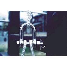 โหลดรูปภาพลงในโปรแกรมดูแกลเลอรี กุญแจมือ TRUSCO SBM ทำจากสแตนเลส ความยาว 32mm ความกว้างด้านใน 16mm
