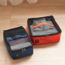 Load image into gallery viewer, TRUSCO travel storage case for 4 shirts orange
