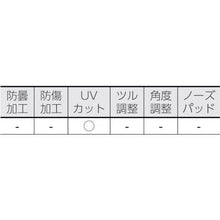 将图像导入到图库查看器中TRUSCO双眼安全眼镜 (透明)
