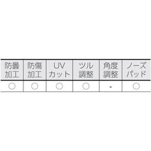 画像をギャラリービューアに読み込む, ＴＲＵＳＣＯ　一眼型保護メガネ透明　透明
