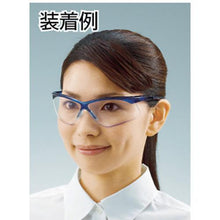 将图像导入到图库查看器中TRUSCO双眼安全玻璃框架红
