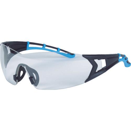 TRUSCO Light Fit Twin Eye Safety Glasses Frame Blue