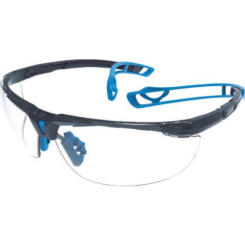 TRUSCO two-lens type safety glasses crane special structure blue
