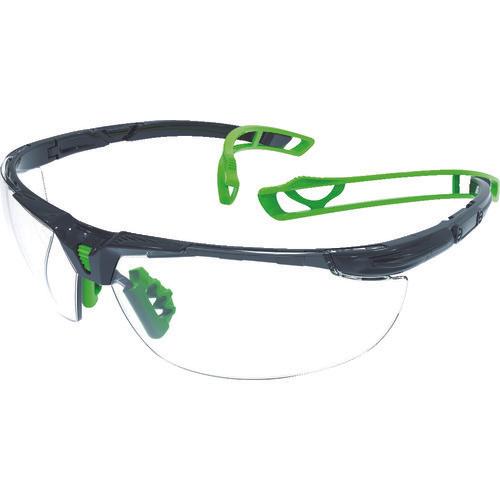 TRUSCO double-lens safety glasses special crane structure green