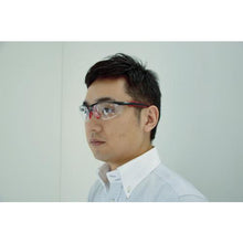 Load image into gallery viewer, TRUSCO double-lens type safety glasses with crane special structure red
