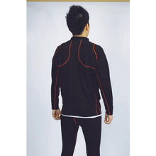 Load image into gallery viewer, TRUSCO moisture absorbing and heat generating wear tea burner 2 V-neck shirt M size
