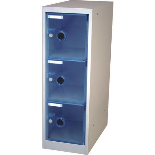 ทรุสโก้ ตู้ล็อกเกอร์ 1 แถว x 3 ขั้น สีน้ำเงิน