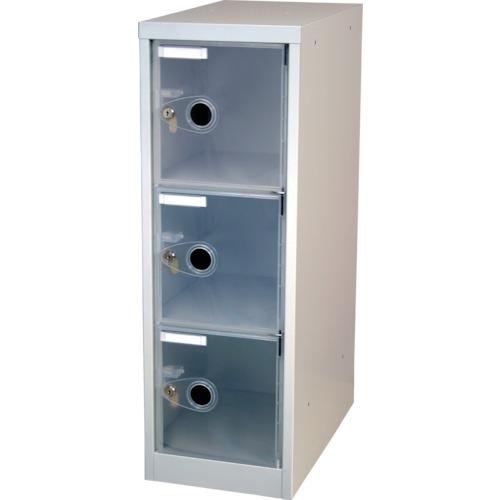 ตู้ล็อกเกอร์โครง TRUSCO 1 แถว x 3 ขั้น พร้อมกุญแจใส