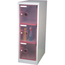 โหลดรูปภาพลงในโปรแกรมดูแกลเลอรี ทรุสโก้ ตู้ล็อกเกอร์ 1 แถว x 3 ขั้น สีแดง
