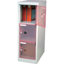 โหลดรูปภาพลงในโปรแกรมดูแกลเลอรี ทรุสโก้ ตู้ล็อกเกอร์ 1 แถว x 3 ขั้น สีแดง
