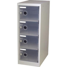 โหลดรูปภาพลงในโปรแกรมดูแกลเลอรี ตู้ล็อคเกอร์โครง TRUSCO 1 แถว x 4 ขั้น สีใส
