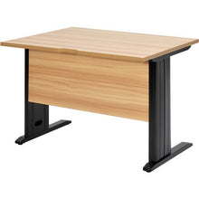 โหลดรูปภาพลงในโปรแกรมดูแกลเลอรี ทรุสโก้ โต๊ะทำงาน ท็อปบอร์ด สีธรรมชาติ X ขาดำ W1000xD700XH700
