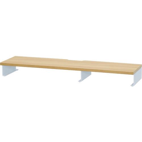 TRUSCO ชั้นวางท็อปเพลท ธรรมชาติ ขาขาว กว้าง 950