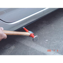 Load image into gallery viewer, TRUSCO Sheet Metal HAMMER CASTER Round Flat X Spear Type
