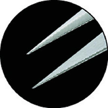 Load image into gallery viewer, TRUSCO stainless steel tweezers with rubber grip 120 mm strong type
