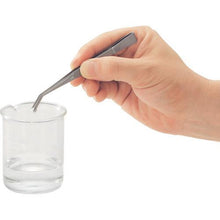 Load image into gallery viewer, TRUSCO stainless steel tweezers 300 mm with curved serrations
