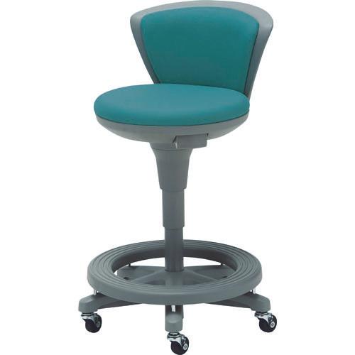 เก้าอี้สตูลอเนกประสงค์ NORITZ สีเขียวพร้อมล้อเบรคแบบนั่ง