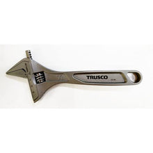 画像をギャラリービューアに読み込む, ＴＲＵＳＣＯ　超ワイドチタン合金製モンキーレンチ　２００ｍｍ　３８ｍｍ
