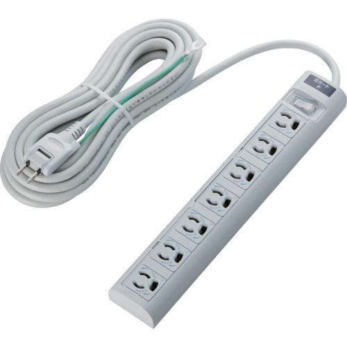 ELECOM RoHs OA tap 3P 7 ปากกันฟ้าผ่า 5 ม. สีเทา