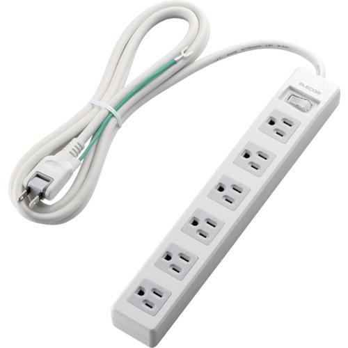 ELECOM สวิตช์ชุดก๊อก 3 ขา 6 ปาก 2.5 ม. สีขาว