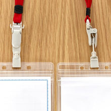 โหลดรูปภาพลงในโปรแกรมดูแกลเลอรี ป้ายชื่อหมุนได้ TRUSCO ขนาดใหญ่ แบบร้อยเชือก สีดำ
