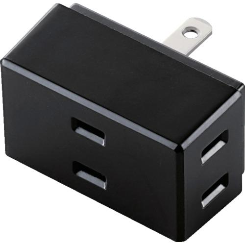 ELECOM ก๊อกสามทาง 3 ปาก สีดำ