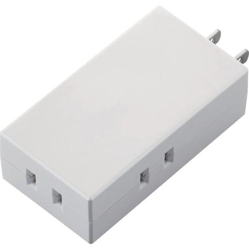 ELECOM ก๊อกมือถือ 3 ปาก สีขาว