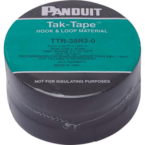 パンドウイット　タックテープ（ロールタイプ）１０．６ｍＸ３巻入り