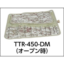 Load image into gallery viewer, TRUSCO digital desert camouflage tool roll 670X355 22 pockets
