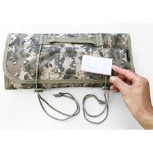 Load image into gallery viewer, TRUSCO digital desert camouflage tool roll 670X355 22 pockets
