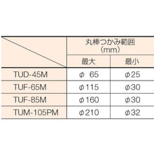 โหลดรูปภาพลงในโปรแกรมดูแกลเลอรี TRUSCO multi-clamp ปากเปิดสูงสุด 114 มม. x ลึก 76 มม
