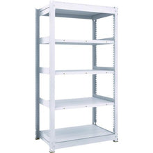 画像をギャラリービューアに読み込む, ＴＲＵＳＣＯ　ＴＵＧ型中量棚３００ｋｇ　単体　１８５５Ｘ４７６ＸＨ１８００　５段
