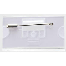 โหลดรูปภาพลงในโปรแกรมดูแกลเลอรี ป้ายชื่อแบบ TRUSCO U 25 x 50 มม. (แบบเข็มนิรภัย)
