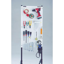 画像をギャラリービューアに読み込む, ＴＲＵＳＣＯ　ライトパンチングパネル　パネリーナ　キャスター付
