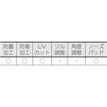 โหลดรูปภาพลงในโปรแกรมดูแกลเลอรี แว่นนิรภัยเลนส์เดี่ยว TRUSCO ใส
